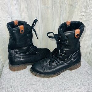 Roxy Bruna Lace-Up Combat Boots